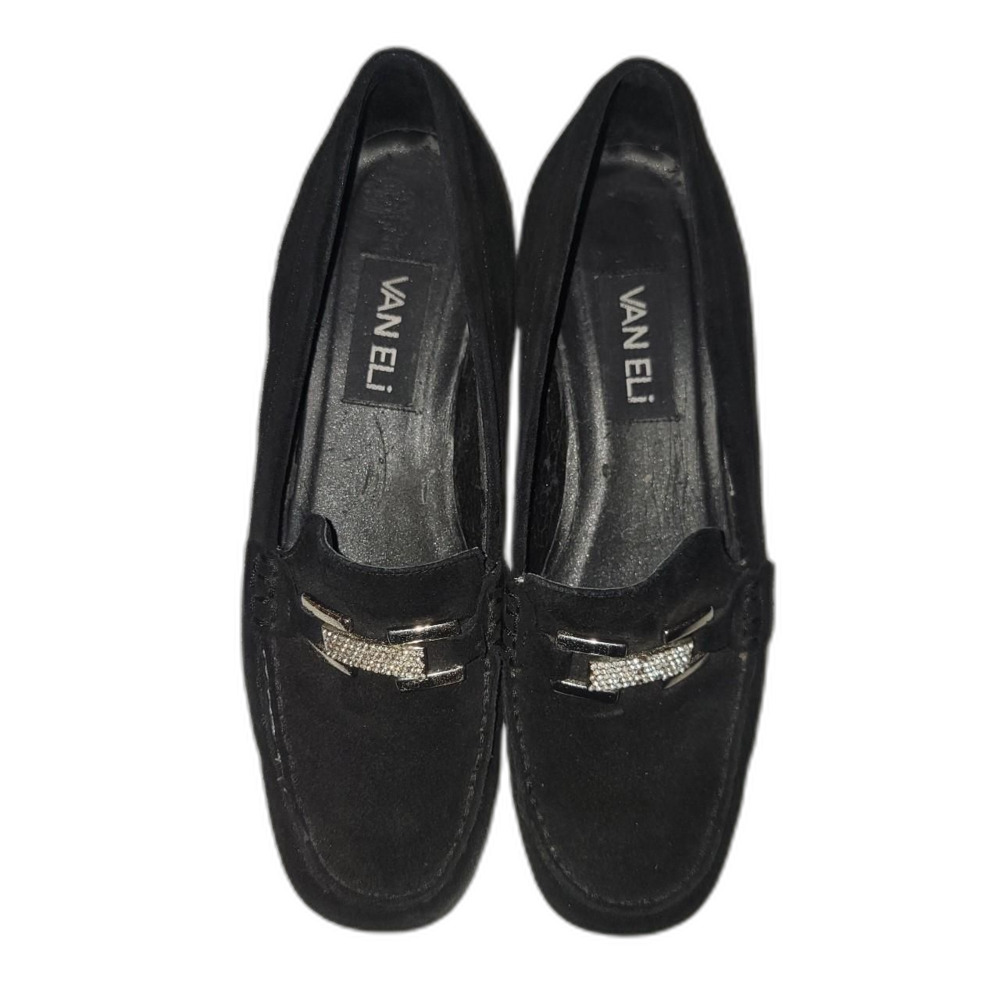 Vaneli Women's Black Loafers